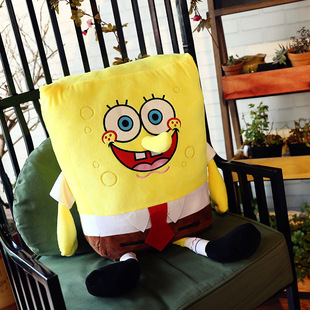 Wholesale Plush Toy Patrick Spongebob Doll Doll Pillow Children's Birthday Gift