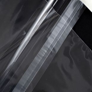 Pp transparent flat pocket film inner membrane packaging bag dust-proof thickened glass jewelry scratch-proof plastic flat pocket