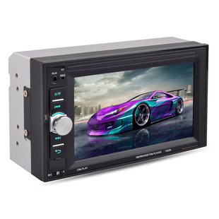 HD screen 7-inch car MP4 card inserting machine car MP5 player Bluetooth Android Apple mobile phone interconnection 7622D