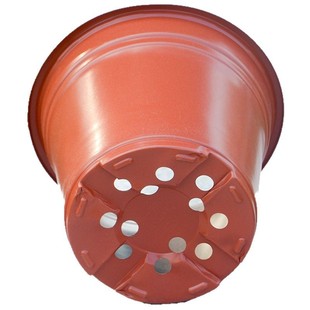 Double Color Flower Pot Planting Seedling Pot Nutrition Pot Plastic Disposable Thickened Horticultural Green Plant Pot Fleshy Pot Cultivation