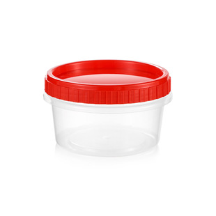 Disposable dessert soup bowl sealed porridge cup refreshing round takeaway plastic lunch box with lid transparent soup cup wholesale