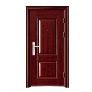 Class D Security Door Household Red Entry Door Security Door Rental Door Entry Door Engineering Door Garage Steel Door