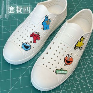 Hole shoes shoe buckle shoe flower garden shoes decorative buckle men and women cartoon cute diy creative animal shoe buckle wholesale