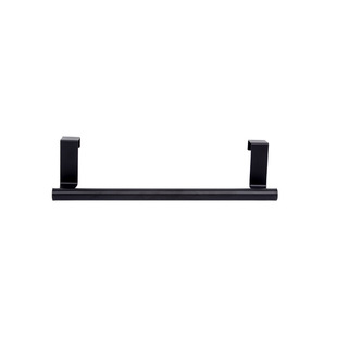 Stainless Steel Towel Rack Single Rod Door Back Type Cabinet Type Storage Rack Multi-Purpose Telescopic Hanger Hook Bracket in stock