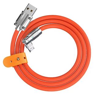 USB Сверхбыстрый зарядный провод 6atyp-c мобильный телефон 180 градусов вращающийся ручной Тур машина пассажирская линия флэш-зарядка локоть линия передачи данных