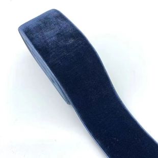 3.8cm wide single face velvet belt ribbon flocking belt DIY clavicle necklace choker hair accessories handmade material 5 yards long