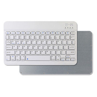 Bluetooth keyboard colorful backlit mobile phone tablet 10 inch 7 inch luminous Russian Bluetooth wireless keyboard iPA colorful light