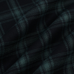 in stock 272gTR Scrub Tweed Plaid Fabric Autumn and Winter Shirt Coat Fashion dress Plaid Fabric