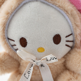 Плюшевый брелок Sanrio оптом Мелотти маленькая кукла школьный портфель подвеска кукла пара игрушка кукла подвеска