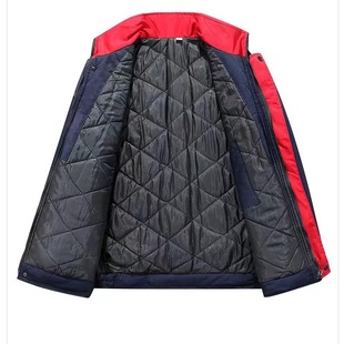 Work Clothes Men's and Women's Winter Labor Protection Cotton-padded Jacket Cold-proof Warm-keeping Jacket Cotton-padded Windproof Thickened Cotton-padded Labor Protection Cotton-padded Jacket