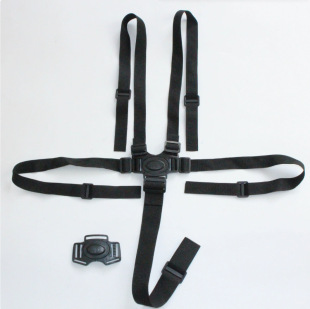 Factory direct electric car baby seat five-point seat belt bicycle rear seat child safety fixed strap