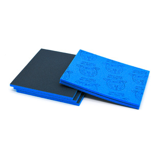 Factory spot wholesale Asian warrior sponge sandpaper dry and wet dual-use furniture polishing sponge sandpaper sand block