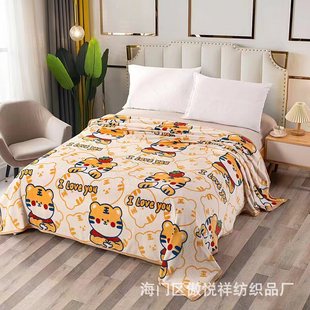 Flannel Blanket Gift Blanket Gift Boxed Blanket Thickened Faleirong Blanket Coral Fleece Blanket Wholesale Direct Selling