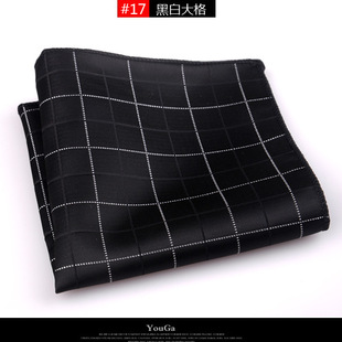 Factory Cross-border Pocket Square Men's Suit Pocket Square Handkerchief Korean Style Dress Chest Handkerchief Tide