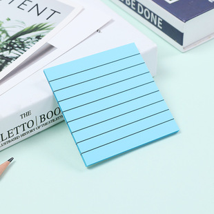 Yue De Draw Line Transparent PET Post-it Paid Lattice Post-it Note Horizontal Color Post-it Note Convenient Sticker Colorful