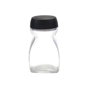 Оптовая продажа 200 ml400 ml стеклянная бутылка кофе стеклянная бутылка для пищевых продуктов может быть напечатана логотипа для хранения на кухне герметичная банка