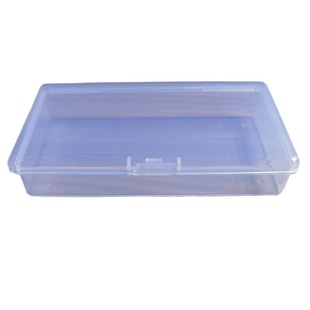 rectangular lock transparent plastic box jewelry toys with components hardware tools PP high quality packaging box