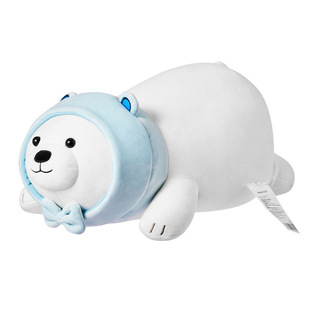 MINISO-творческие куклы белого медведя оптом девушки подушка белый медведь плюшевая кукла девушки подарок