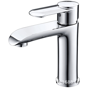 Factory direct basin faucet cold and hot water all copper basin faucet single hole bathroom cabinet faucet washbasin faucet