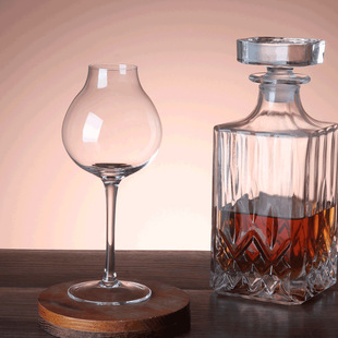 Crystal Glass whiskey Cup tasting cup fragrance Cup spirits cup pure drink fragrance Cup light luxury Tulip wine glass
