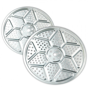 Stainless Steel Steaming Plate Steaming Rack Steaming Drawer Steaming Cage Pieces Wok Partition Steaming Grid Steamer Grate