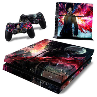 Наклейка для PS4 Наклейка для игрового автомата Анимация Тематическая серия Цветная наклейка Защитная пленка Легко наклеивать Без клея
