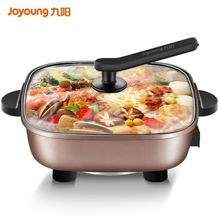 Jiuyang HG60-G91 Electric Hot Pot Household Multi-function Maifan Stone 6L L Electric Cooking Pot Electric Heating Pot