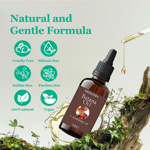 Cross-border Hair Care Essential Oil HAOVHSY Batana Oil Anti-frizz Rosemary Hair Care Solution Wholesale