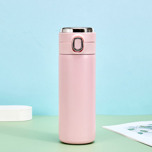 New 304 stainless steel vacuum cup student children bounce water Cup portable pea Cup car gift Cup wholesale