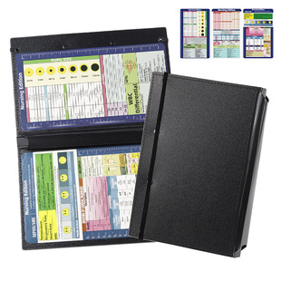 Rui Yinxiang A4 Folding Board letter size Triple Folding Board Nurse Folder PP Folding Board Medical Folder