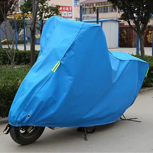 Cross-border Motorcycle Cover Sun and Rain Cover Universal Oxford Raincoat Special Car Cover Motorcycle Rain and Dust Cover