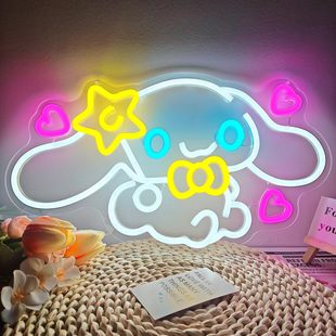 Cross-border Amazon led foreign trade neon cartoon modeling pattern children's room wall cute decoration