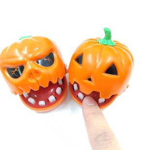 Amazon pop tube pumpkin telescopic tube toy diy Decompression changeable lights pumpkin pull tube Halloween