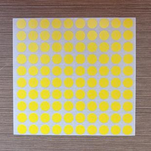 Round Label Paper Classification Sticker Marking Red Label Sticker Sticker in stock Color Dot Sticker