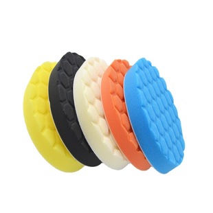 Spot hexagonal polishing sponge disc wave point indentation sponge wheel various models waxing disc 34567 inch can be selected