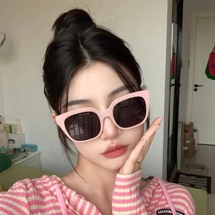 2024 new Korean version of INS Europe and the United States vintage sunglasses net red square round frame trend fashion personality high-end sunglasses