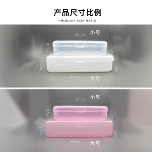 Beauty makeup brush makeup brush eyebrow pencil storage box tattoo manual pen box brush desktop storage box convenient tool box