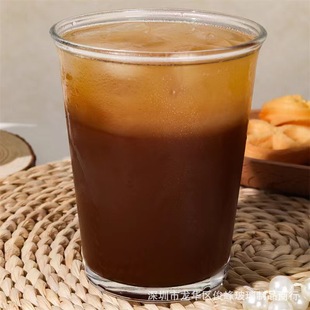 Wholesale latte coffee cup Korean ins style flip transparent glass cup breakfast cup cold drink cup Milk Cup
