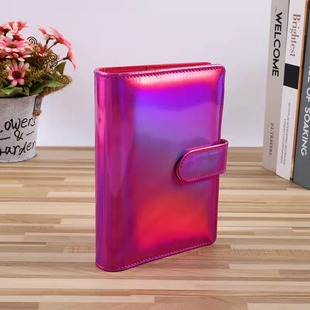 South Korea creative Macaron ins girl heart loose-leaf notebook notebook A6 can be printed logo