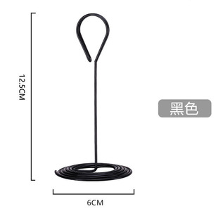 Commodity Price Tag Metal Vertical Advertising Clip Price Tag Label Clip Dessert Shop Display Card Price Tag Table Card