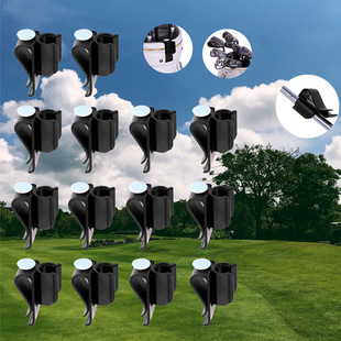 Manufacturers selling golf putter clip 14/pack black red mini club clip putter clip