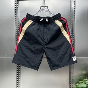 2024 Summer Thin Quick-drying Pants Boys New Beach Pants Big Kids Fashion Sports Shorts