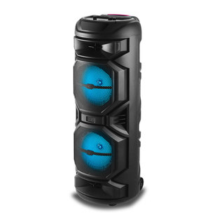 Новый двойной 8-дюймовый уличный многофункциональный мобильный Bluetooth-динамик большой объем сабвуфера корзина зуб аудио