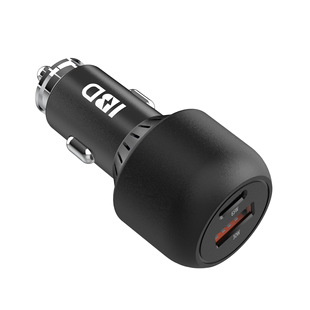 New High-Power Metal Car Charger 95W Fast Charger Pd Port 65W+Qc Port 30W Car Charger