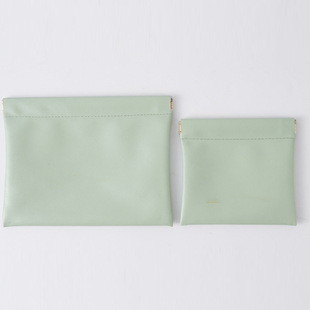 Small shrapnel storage jewelry bag custom necklace earrings ring jewelry convenient portable leather storage bag custom