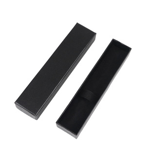 Factory wholesale stationery gift box special paper BOX gift pen box gilding silver printing LOGO heaven and earth cover gift box