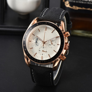 Foreign Trade Cross-border E-commerce Watch Fashion European Fashion Men's Quartz Business Fashion Calendar Casual Watch