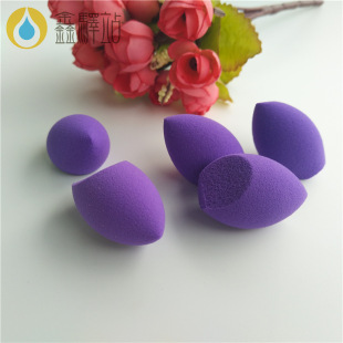 Manufacturer's Spot Direct Sales Oblique Cut Powder Puff Egg Mini Gourd Powder Puff Egg Water Drop Powder Puff Domestic Direct Sales