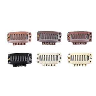 diy girl hair accessories hair clip wholesale snap cap BB clip South Korea imported stainless steel nine tooth clip