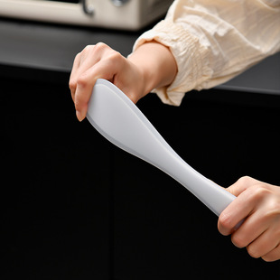 Japan Silicone Scraper Integrated Hard Scraper High Temperature Cake Cream Spatula Scraper Blade Stir Baking